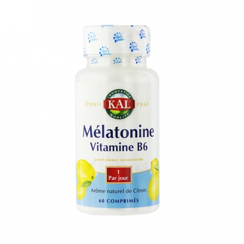 Melatonine + Vitamine B6 60 Losanges